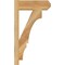 Ekena Millwork Balboa Craftsman Rough Sawn Outlooker, Western Red Cedar, 6"W x 16"D x 28"H OUT06X16X28BOA04RWR - alternate 3